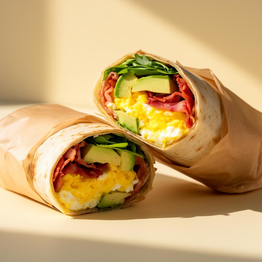 Sunrise Breakfast Burrito